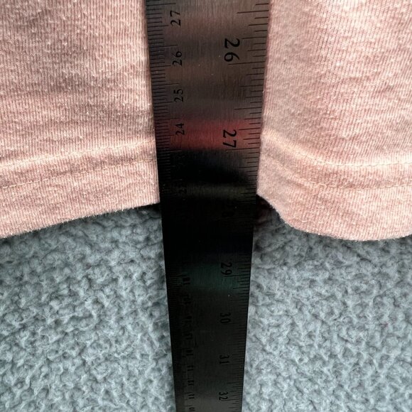 Free Planet Women Top Extra Large Peach Short‎ Sleeve Pullover Shirt Pocket - Picture 8 of 9